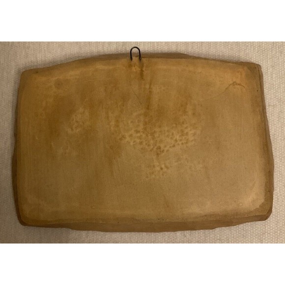 Last Supper Wooden Handmade/Hand Carved Wood Religious Wall Hanging 9” x 6” - Picture 4 of 6